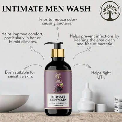 Ivory Natural Intimate Men Wash Benefits
