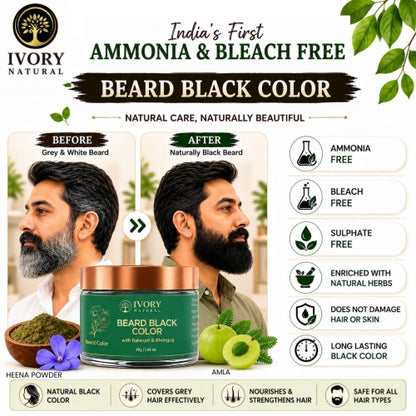 Ivory Natural Black Beard Color Ammonia & Bleach Free Image