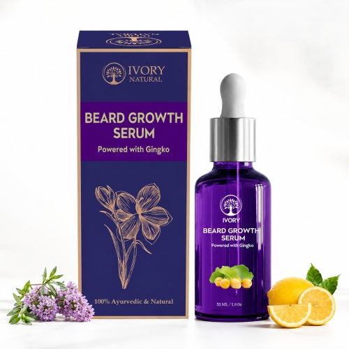 Ivory Natural Beard Growth Serum Oil Main Image