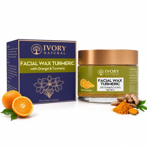 Ivory Natural Facial Wax Turmeric Main Image