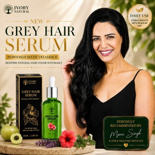 Mona Singh Recommends Ivory Natural Anti Grey Hair Serum