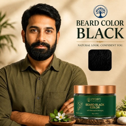 Ivory Natural Beard Black Color - Testimonial 