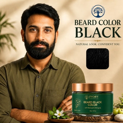 Ivory Natural Beard Black Color - Testimonial 