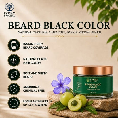 Benefits of Ivory Natural Beard Black Color 