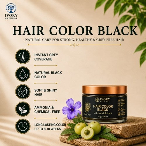 Benefits of Ivory Natural Black Hair Color