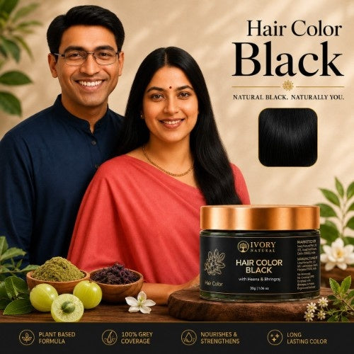 Ivory Natural Black Hair Color Testimonial 