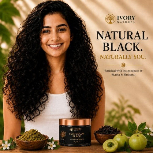 Ivory Natural Black Hair Color Testimonial