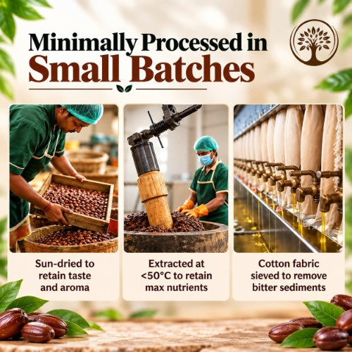 Process of Making Ivory Natural Jojoba Oil