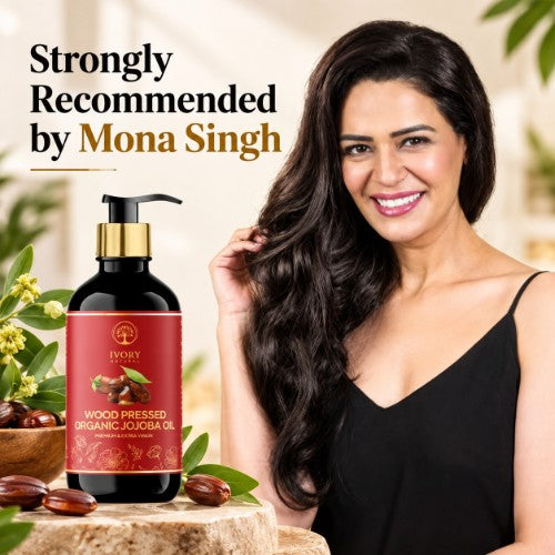 Mona Singh Recommends Ivory Natural Jojoba Oil