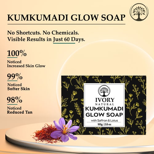 glutathione kumkumadi skin whitening soap reviews Buy Kumkumadi Glow Soap