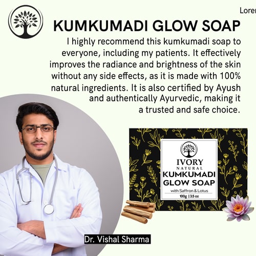 dr recommend of Kumkumadi Glow Soap