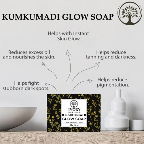 glutathione kumkumadi skin whitening soap reviews Buy Kumkumadi Glow Soap