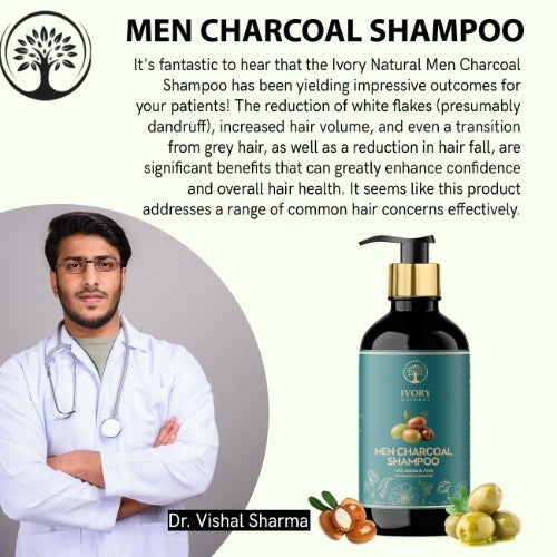 Ivory Natural Men Charcoal Shampoo Doctor Recommends