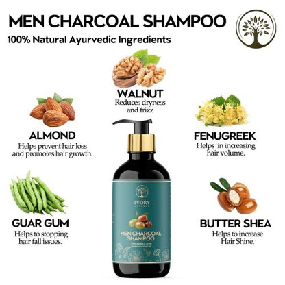 Ivory Natural Men Charcoal Shampoo Ingredients