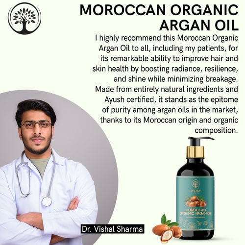 recommended by doctors cold pressed argan oil for hair