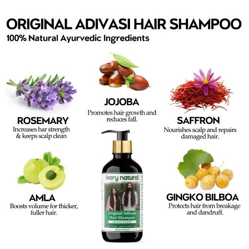 Ivory Natural Original Adivasi Hair Shampoo Ingredients