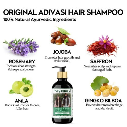 Ivory Natural Original Adivasi Hair Shampoo Ingredients