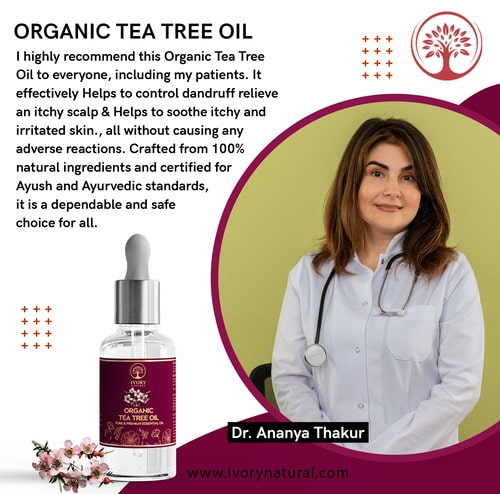 recommended by doctors for tea oil for skin