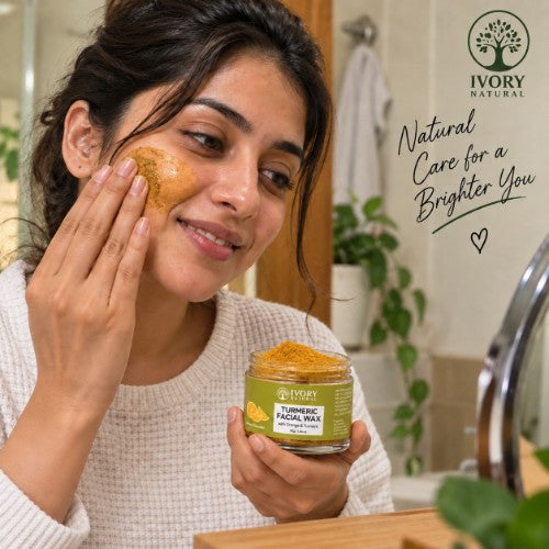 Testimonial of Ivory Natural Turmeric Facial Wax Powder