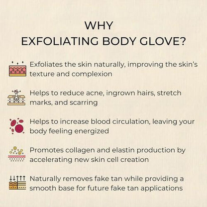 Ivory Natural - Why To Use - best exfoliator glove - best exfoliating body scrubber