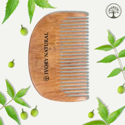 Beard Neem Kacchi Wooden Comb