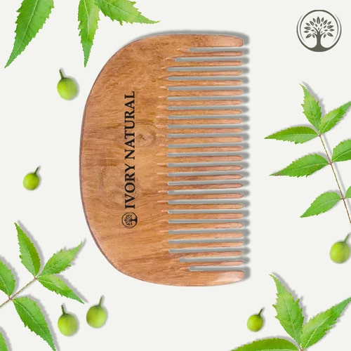 Beard Neem Kacchi Wooden Comb