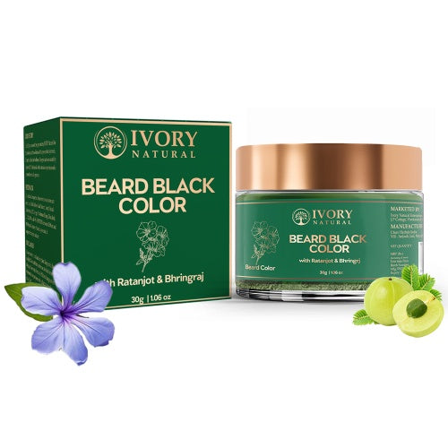 Ivory Natural Beard Black color