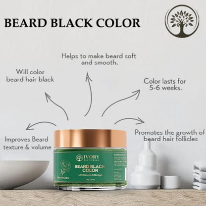 Benefits of using Ivory Natural Beard Black color