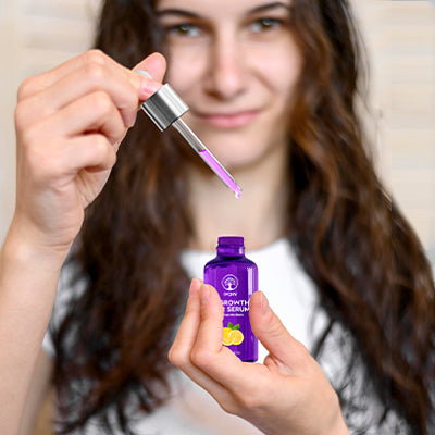 Using Hair Growth Combo (Hair Growth Shampoo & Serum)