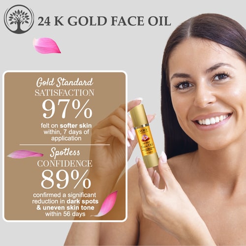 Ivory Natural 24K Gold Face Polish Oil why use it 