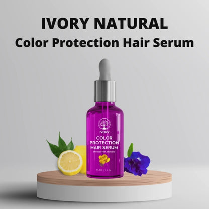 ivory natural color protection hair serum video