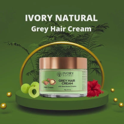 Video of Ivory Natural Grey Hair Cream