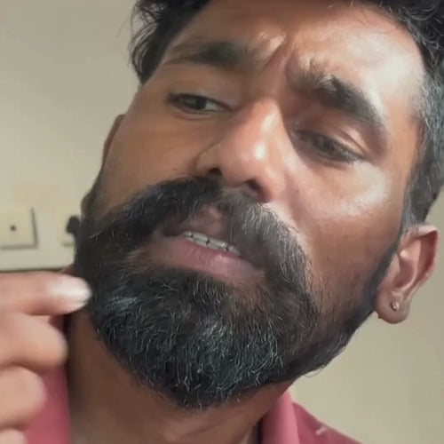 Video of Ivory Natural Black Beard Color Shampoo