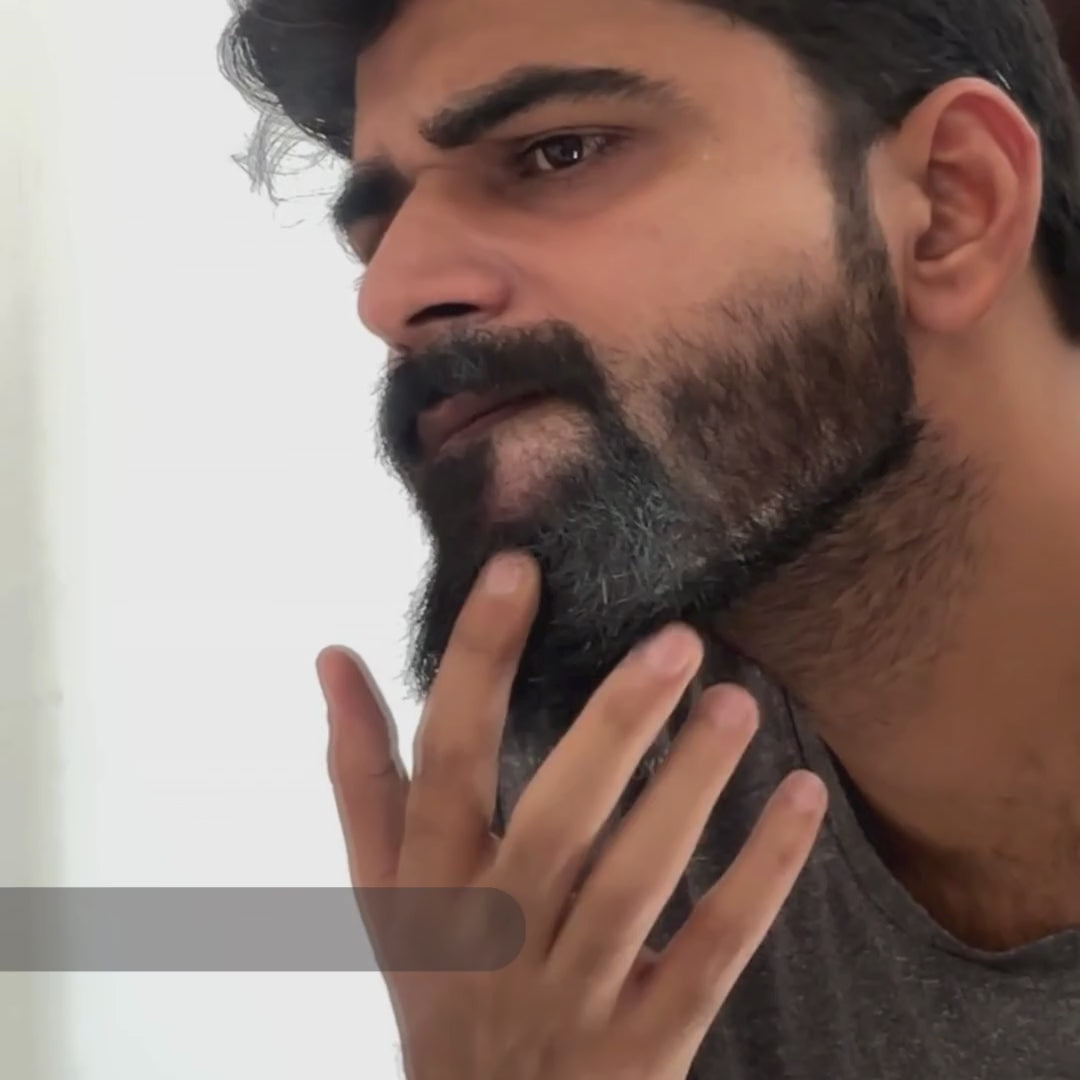 Ivory Natural Anti Grey Beard Oil Serum Video