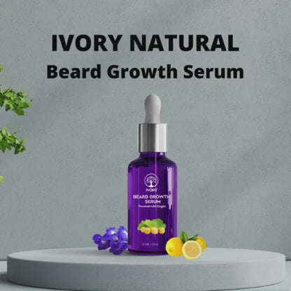 Video of Ivory Natural Beard Growth Serum