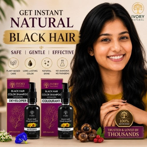 Video of Ivory Natural Black Hair Color Shampoo