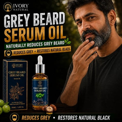 Video of Ivory Natural Anti Grey Beard Oil Serum