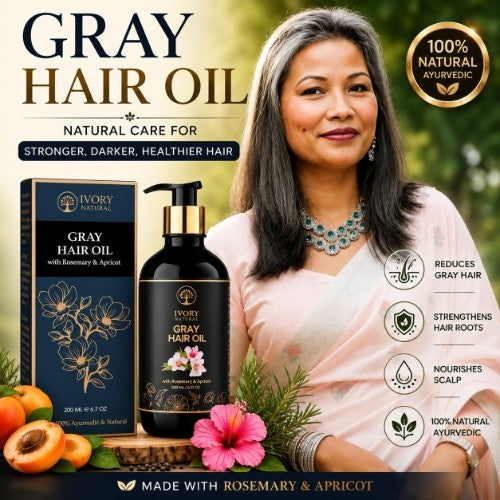 Video of Ivory Natural Anti Grey Hair Oil