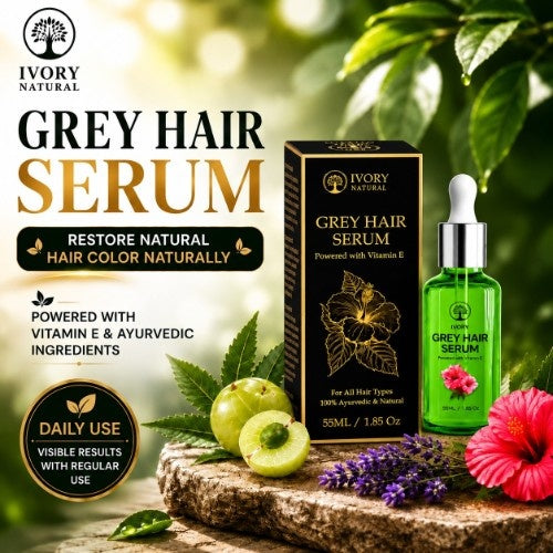 Ivory Natural Grey Hair Serum Video