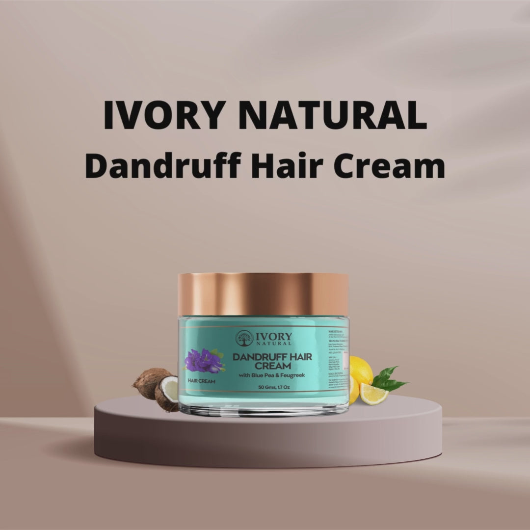 Ivory Natural Dandruff Hair Cream Video