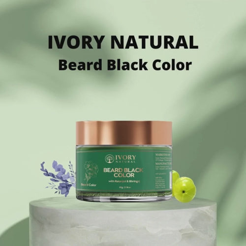Video of Ivory Natural Beard Black Color