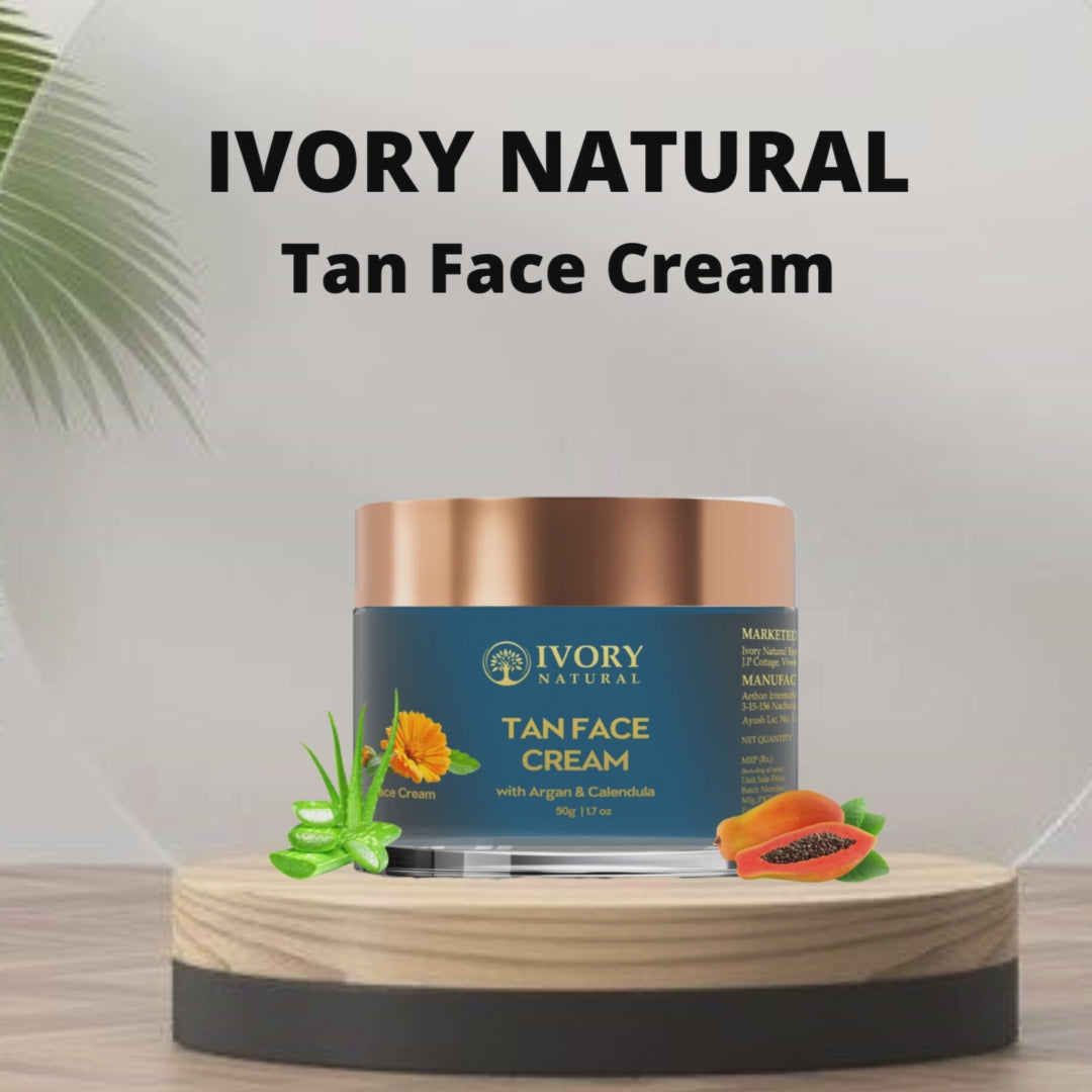 IVORY NATURAL Tan Face Cream