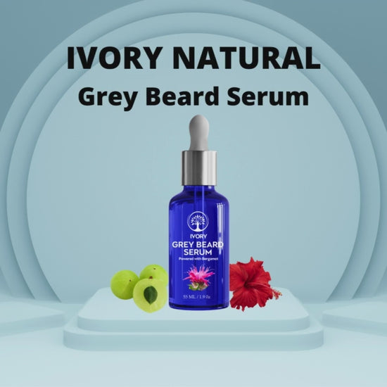 Ivory Natural Grey Beard Serum Video